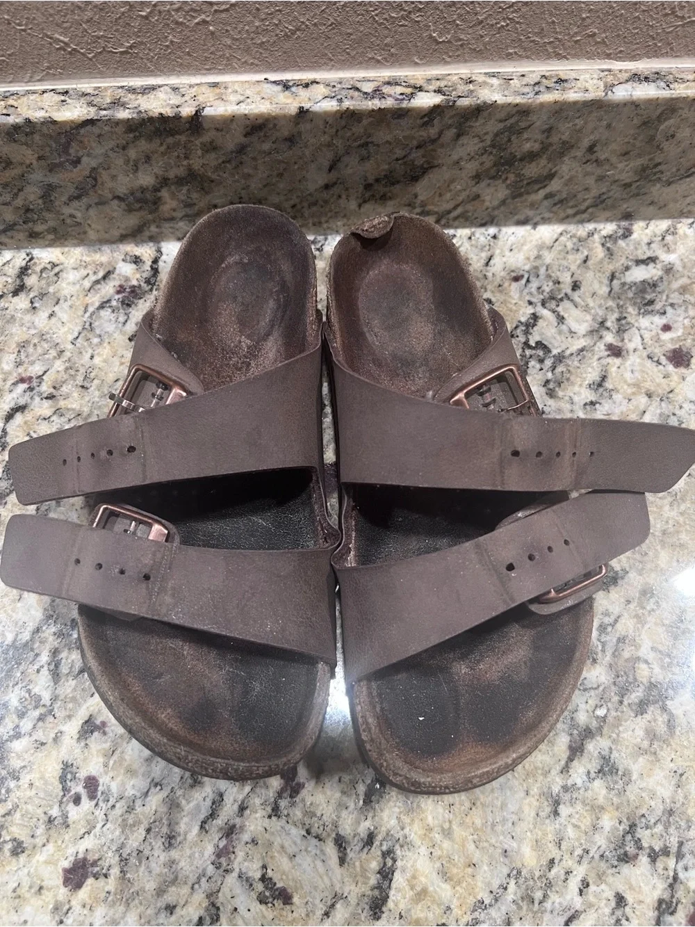 Birkenstock Arizona Birkibuc in Mocha